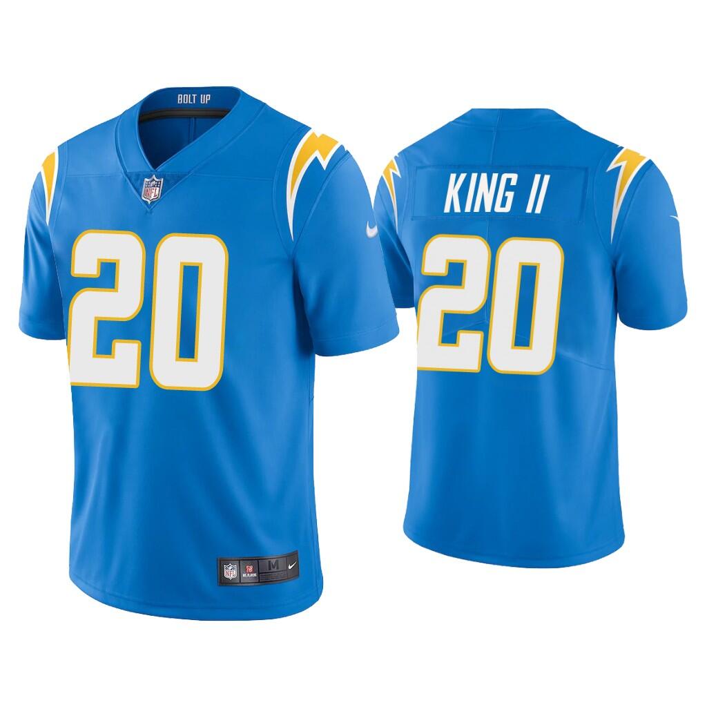 Youth Los Angeles Chargers #20 Desmond King II 2020 Blue Vapor Untouchable Limited Stitched Jersey